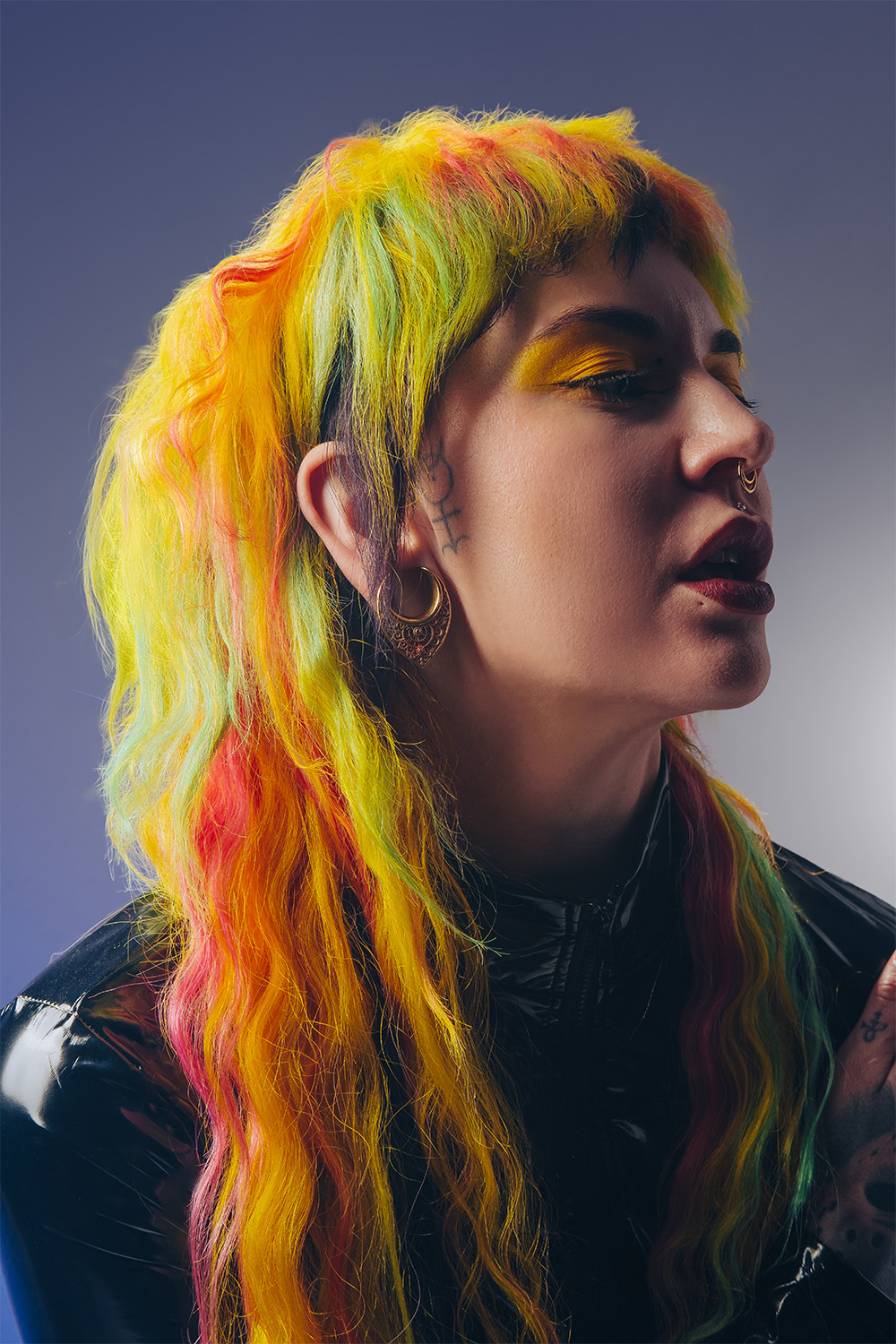 Creative Colour Long Mullet - Jude Taylor - Voltage Collection